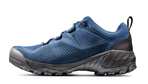 Mammut Wanderschuhe Sapuen Low GTX (Veloursleder, wasserdicht) saphirblau Herren